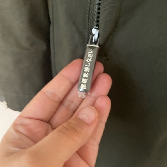 Superdry Olive Green Wind Parka with Faux Fur Hood - Picture 4 of 12